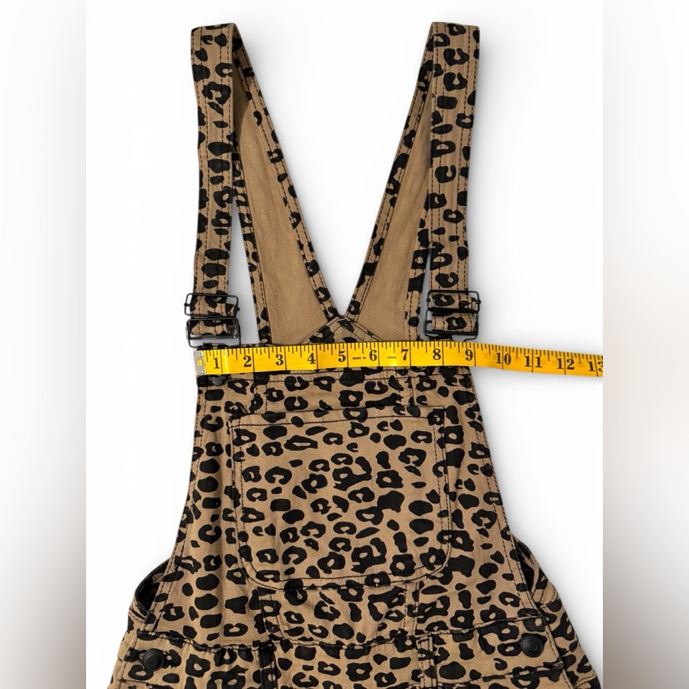 Fashion Nova Leopard Print Jumpsuit - Black and Tan - Picture 12 of 13